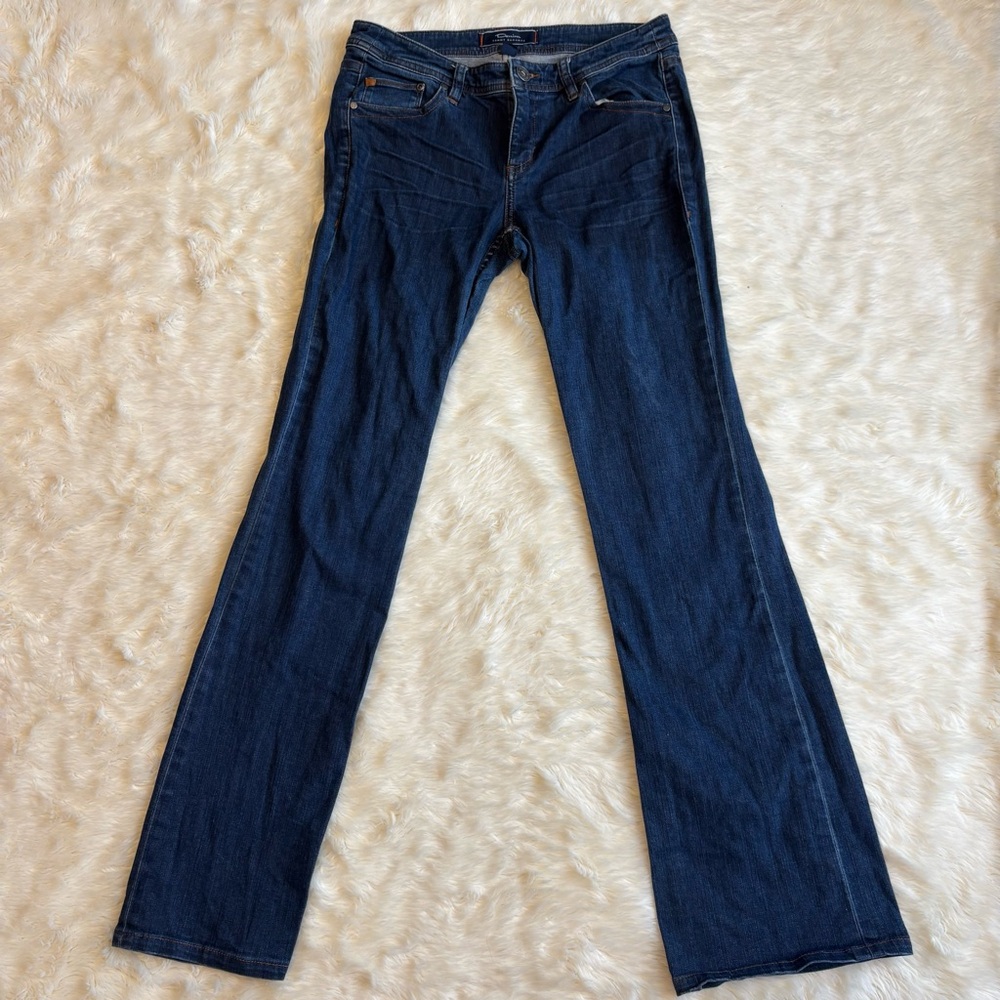 Tommy Bahama Dark Wash Denim Straight Leg Low Rise Jeans Women's 6